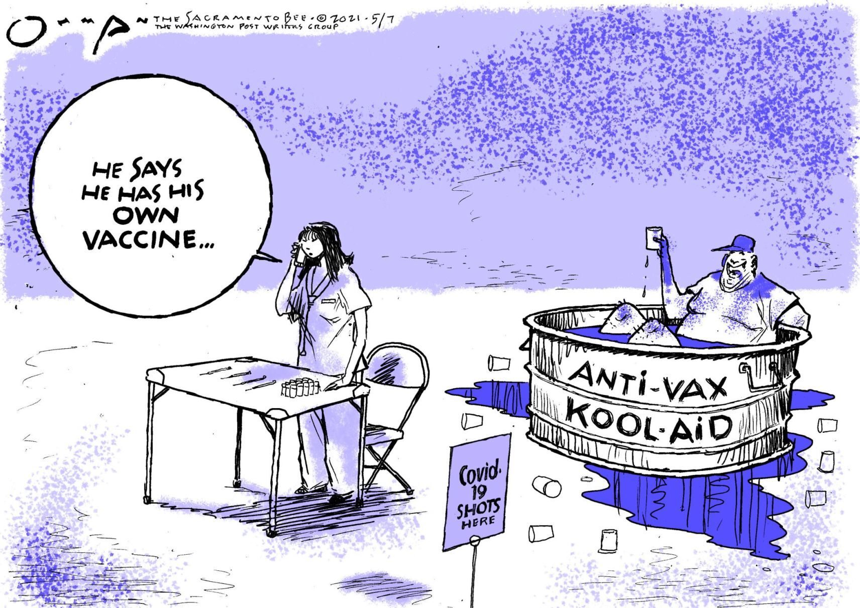 Jack Ohman, editorial cartoon